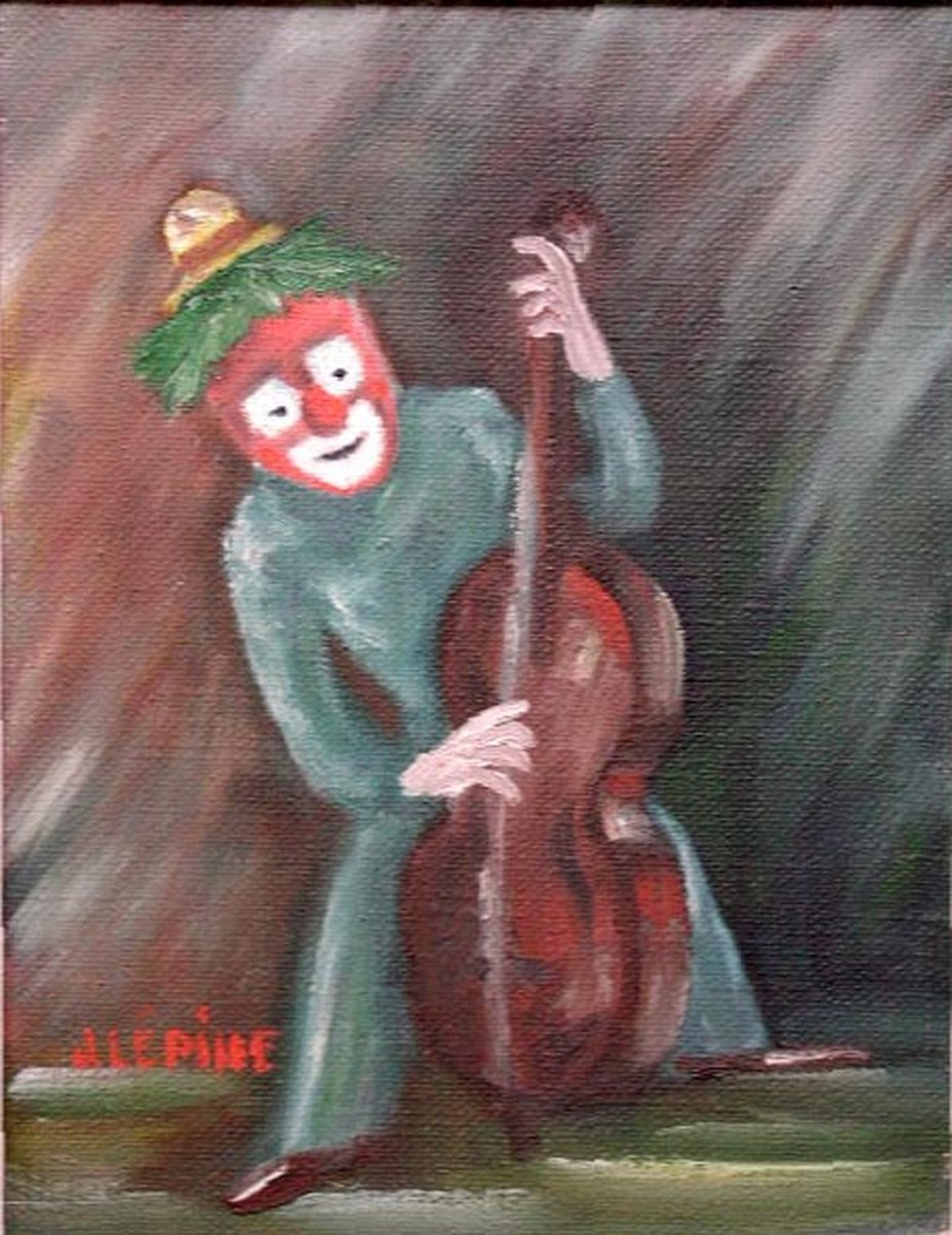 Le clown musicien