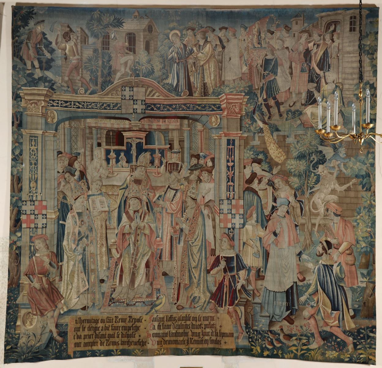 Histoire de saint Remi: Vocation et Consécration (titre inscrit à l'inventaire) ; Vie de saint Remi ; tenture