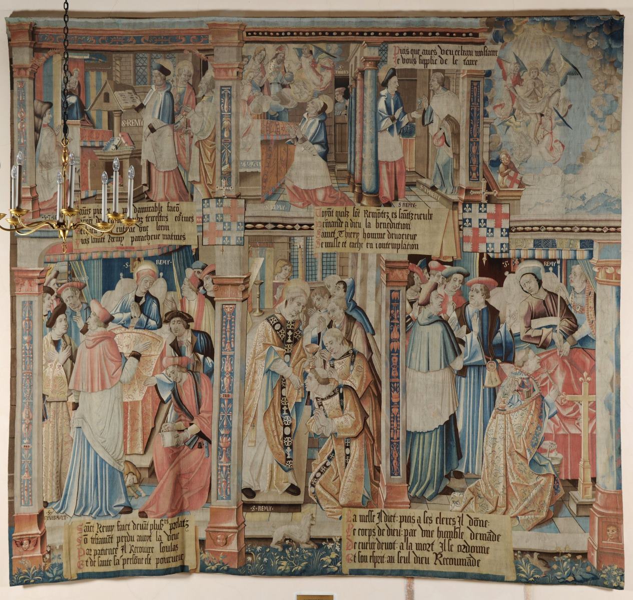 Histoire de saint Remi: Fin de la vie et mort (titre inscrit à l'inventaire) ; Vie de saint Remi ; tenture