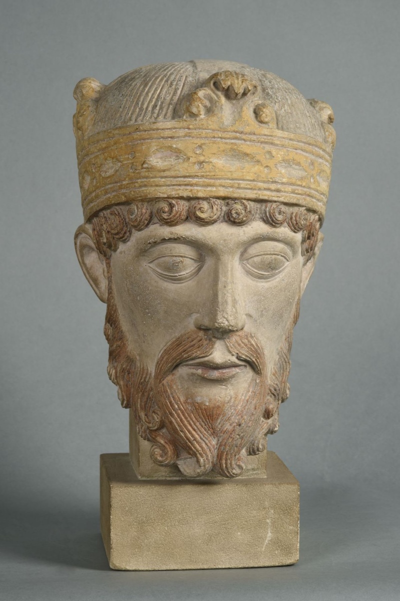 Tête du roi Lothaire (titre attribué) ; Tête de Lothaire (titre inscrit à l'inventaire)