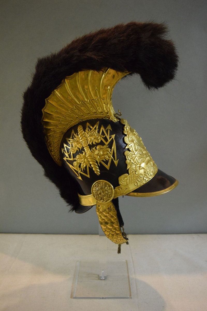 Casque d'officier supérieur des Gendarmes de la Maison militaire du Roi