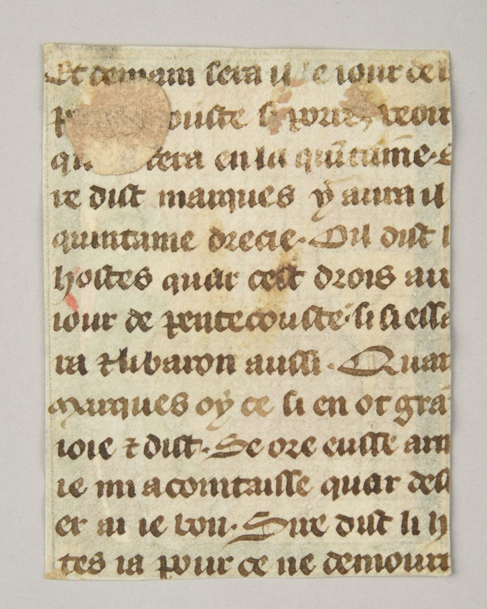 Le Roman de Laurin ; Cycle des "Sept sages de Rome" ; Le Roman de Marques de Rome ; Scène de chevalerie (titre publié (Sartor, 1909)) ; miniature (titre publié (Loriquet, 1881)) ; manuscrit