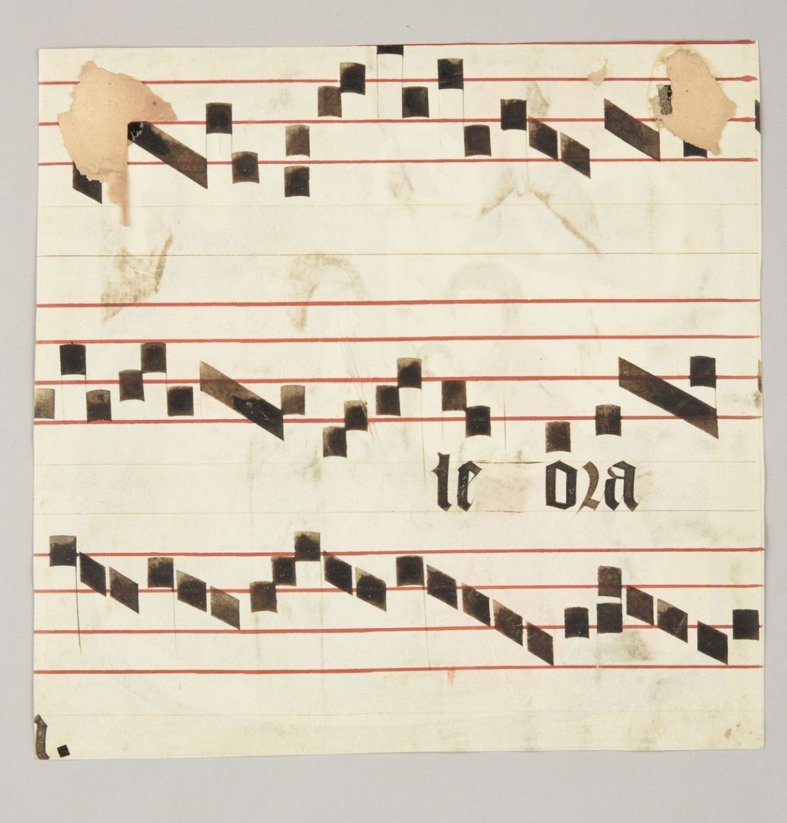 Lettre S : Présentation de Jésus au Temple (titre publié) ; Antiphonaire