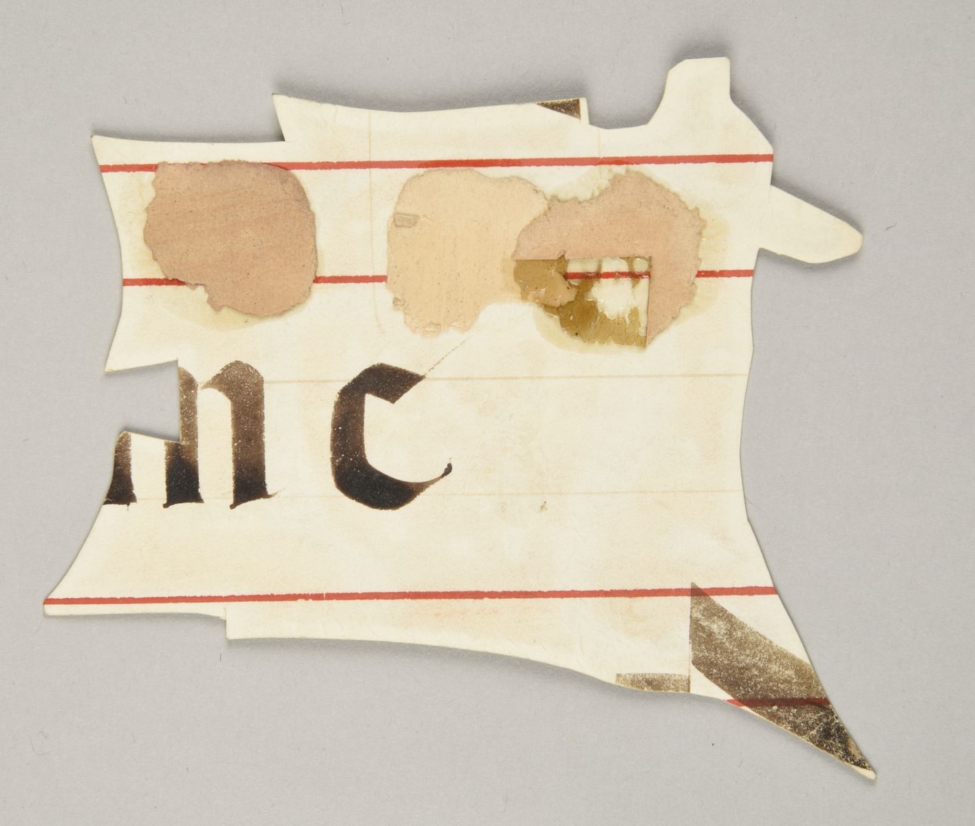 Lettre A ; Série B ; Lettre fleuronnée sur or (titre publié) ; Lettre ornée (titre inscrit à l'inventaire) ; Antiphonaire