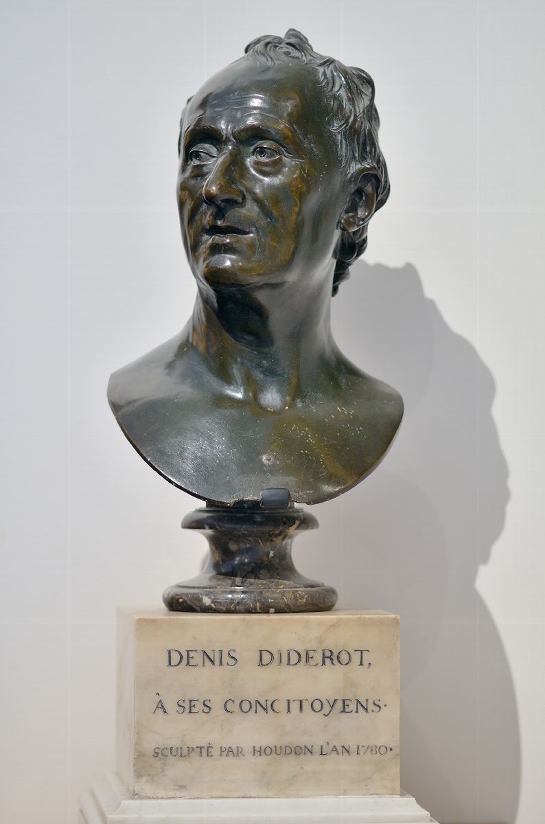 Buste de Denis Diderot