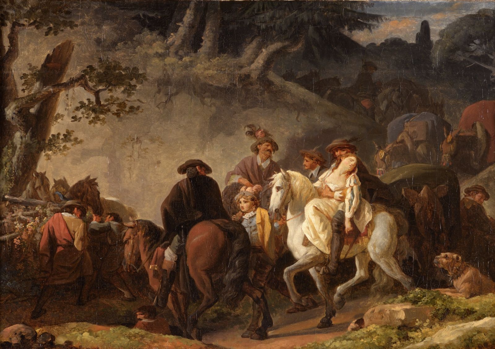 L’enlèvement de dona Mencia de Mosquera (Histoire de Gil Blas de Santillane)