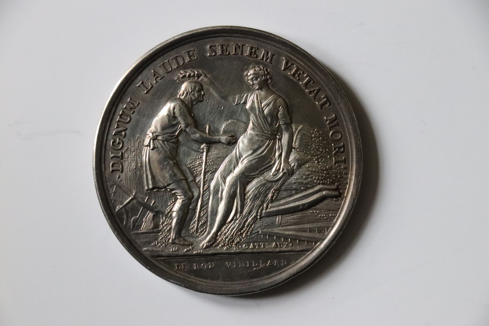 Louis XVI – Prix de la bonne fille et du bon vieillard (médaille)