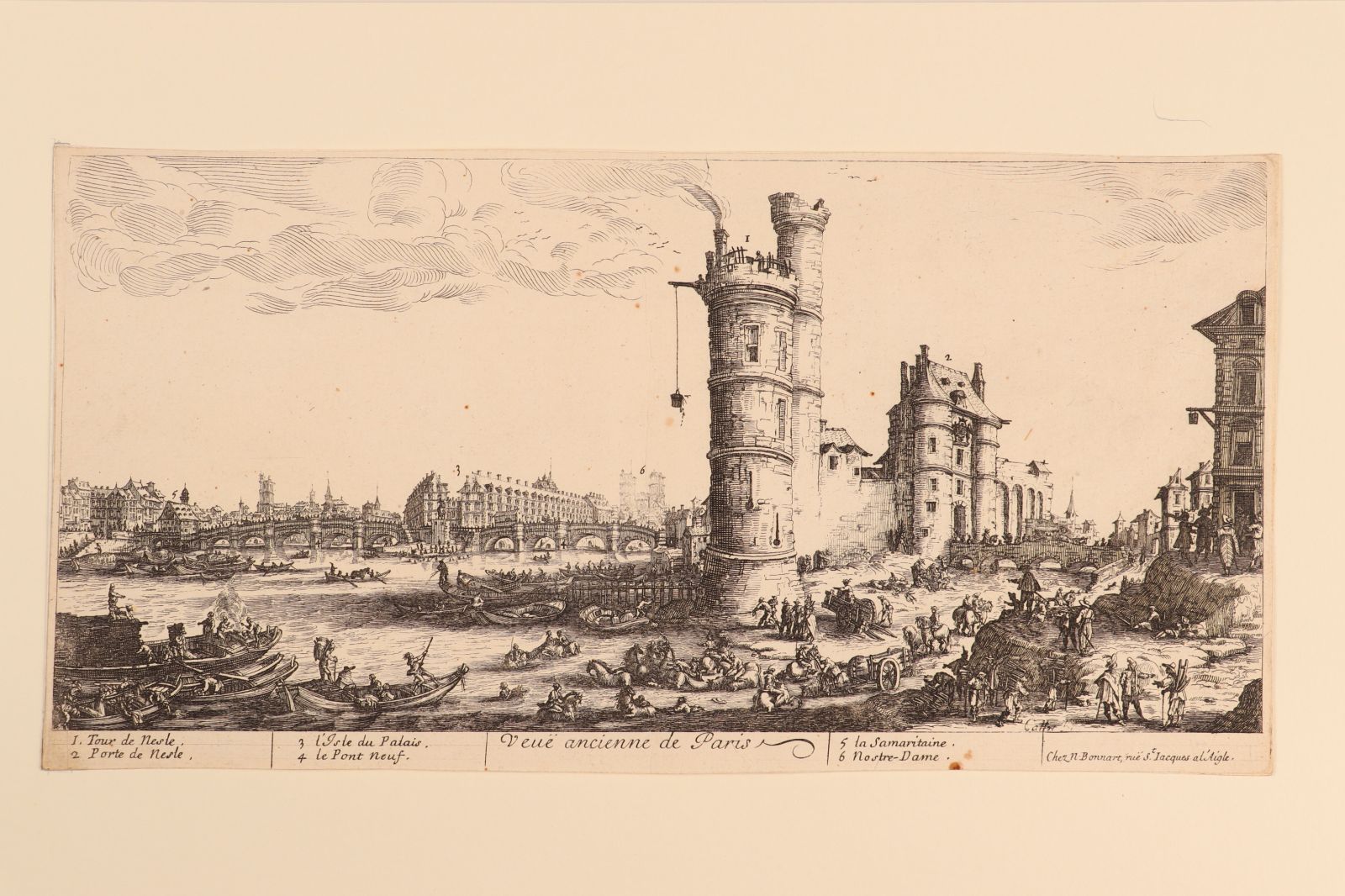 Les deux grandes vues de Paris - Vue du Pont Neuf