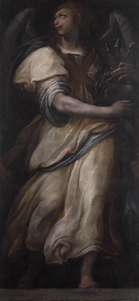 Ange portant les instruments de la passion