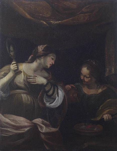 Cléopâtre et sa suivante