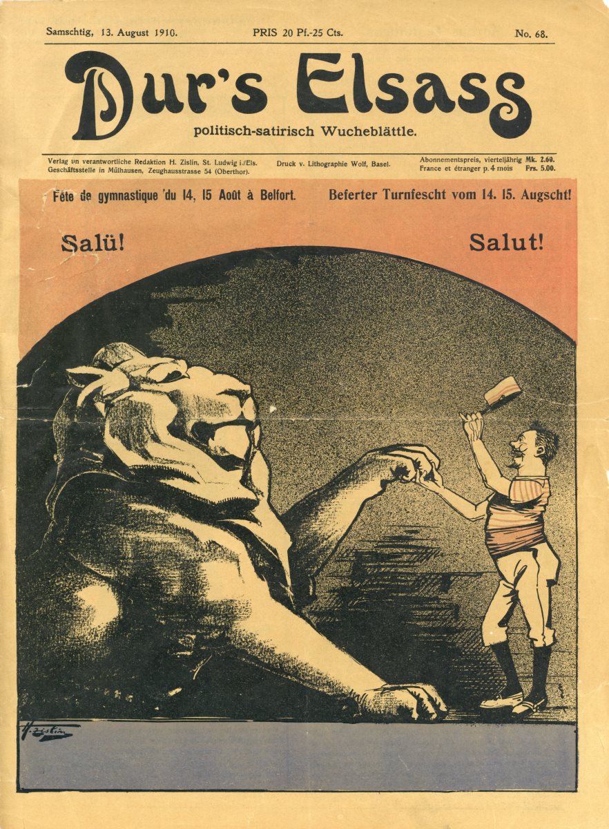 Dur's Elsass : Humoristisch-satirisch Wucheblättle