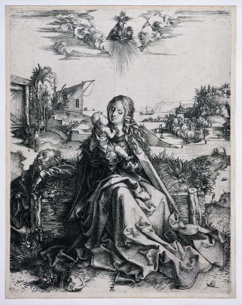 Sainte Famille au papillon