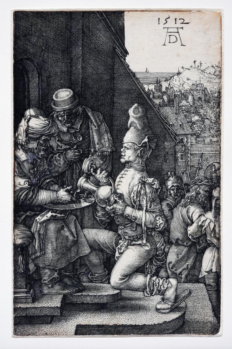 Passion sur cuivre 9 - Pilate se lave les mains