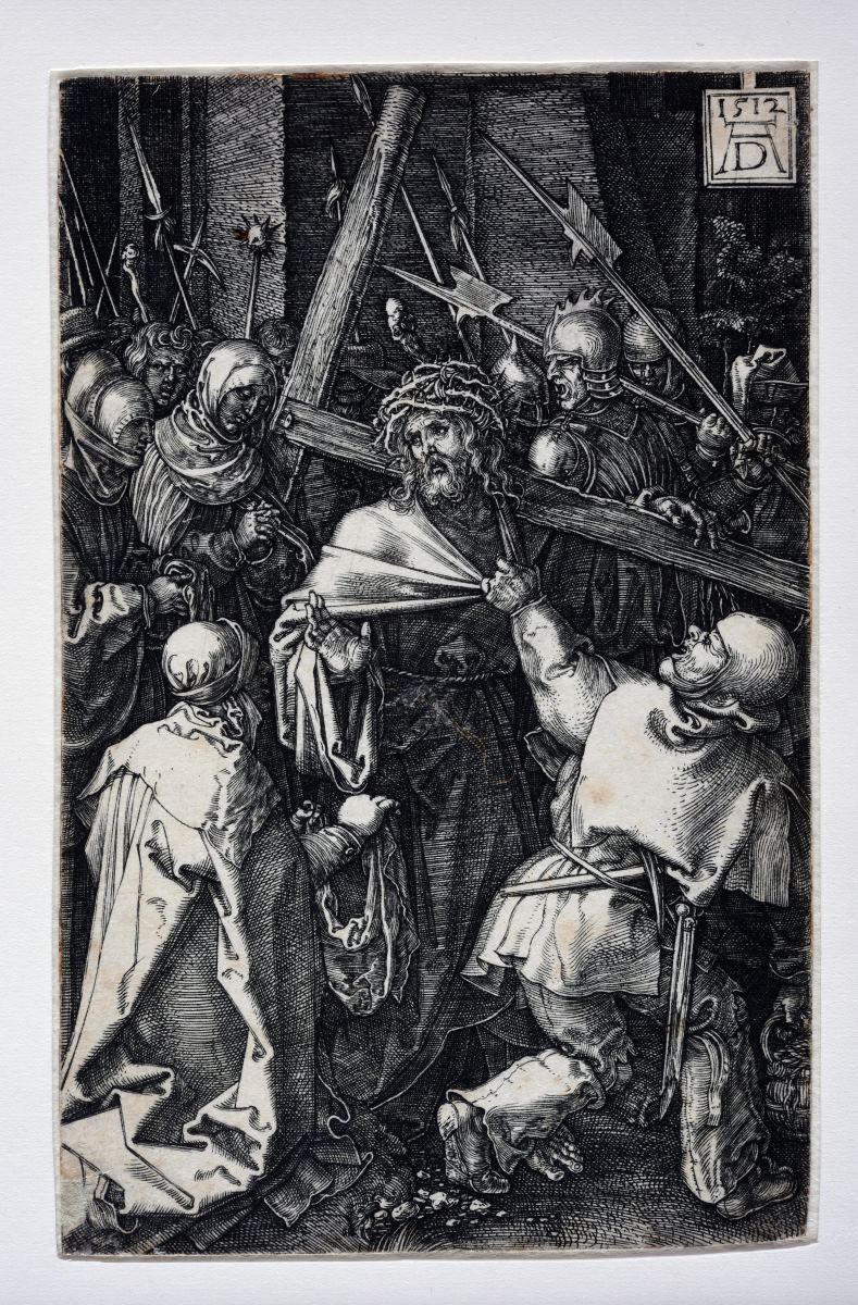 Passion sur cuivre 10 - Le Portement de croix