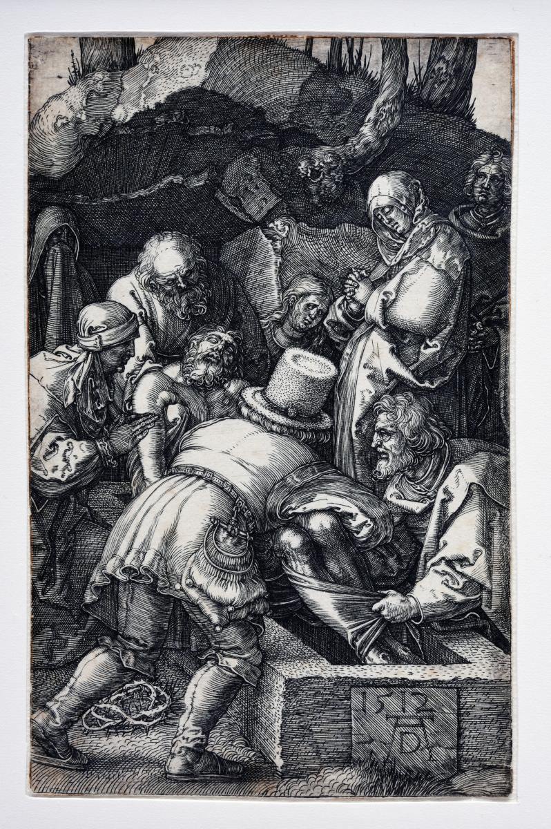 Passion sur cuivre 13 - La Mise au tombeau