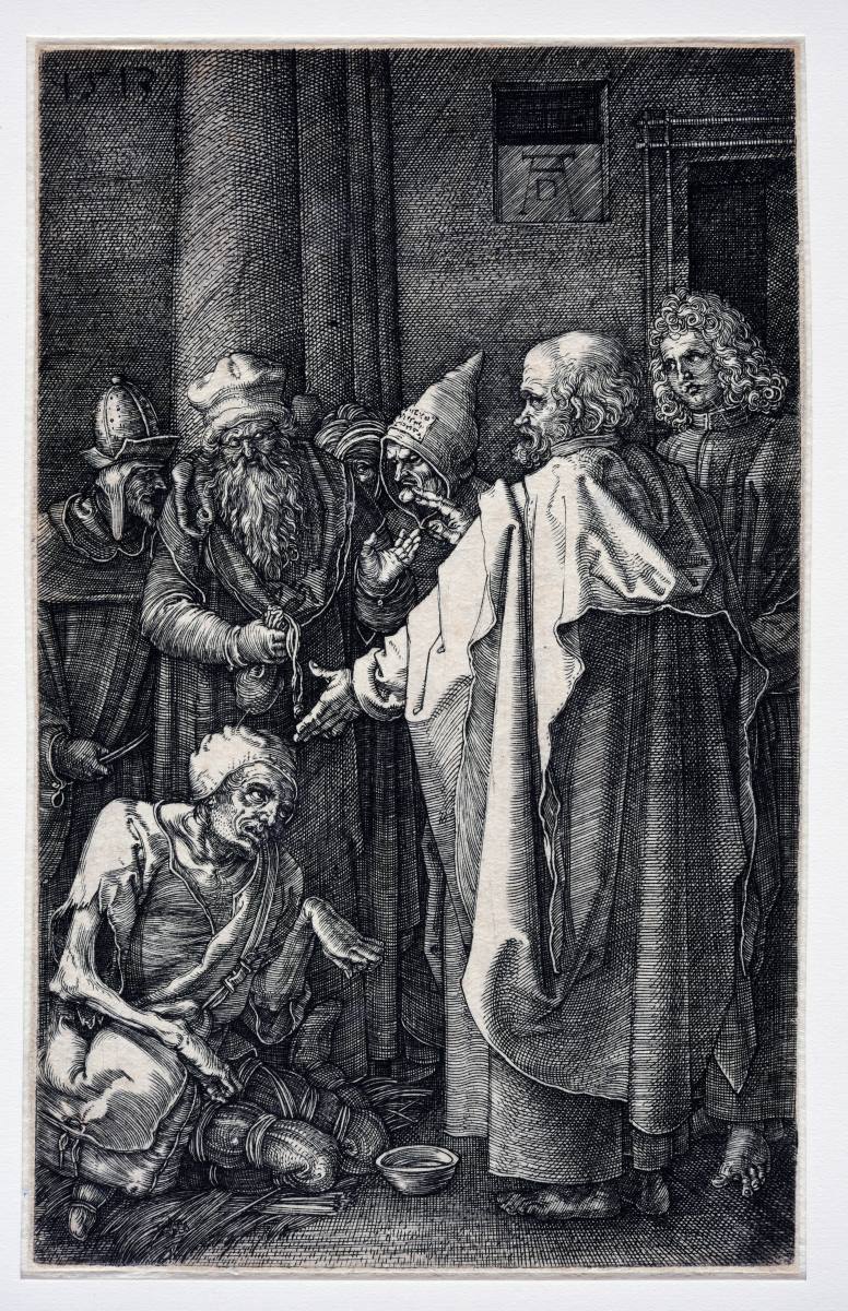 Passion sur cuivre 16 - Pierre et Jean guérissent les paralysés