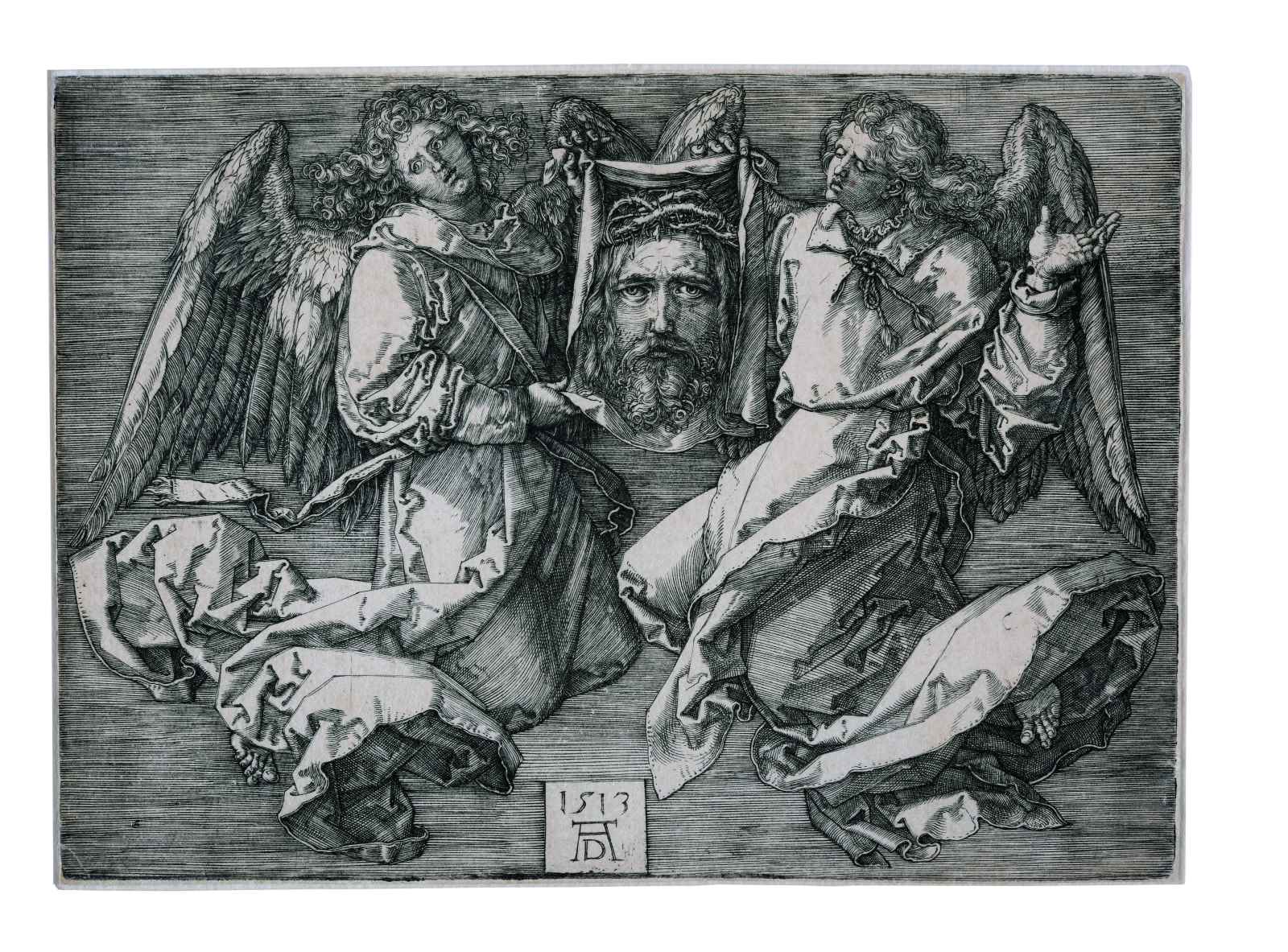 La "Véronique" portée par deux anges