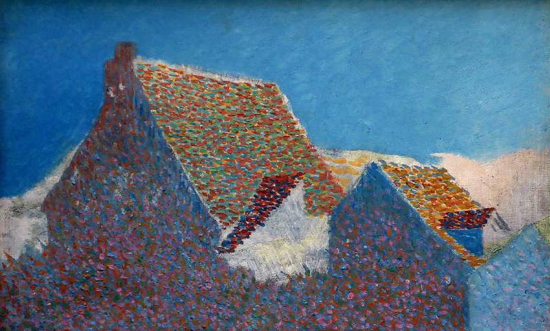 Les toits pointillés