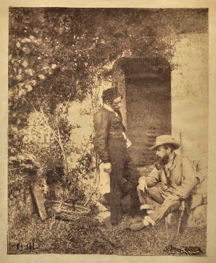 Louis Dodier et un chasseur à Argentelle