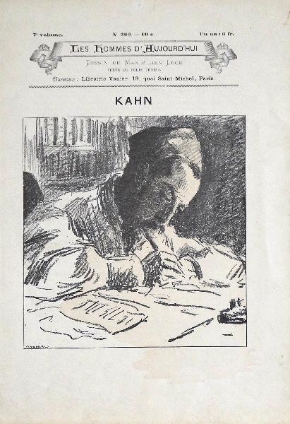 Les hommes d'aujourd'hui : Kahn