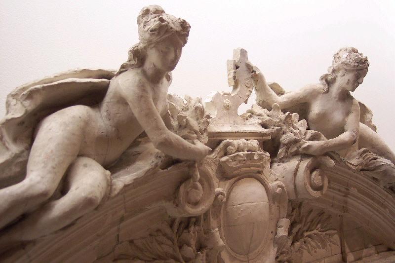 Fronton du théâtre des arts de Rouen