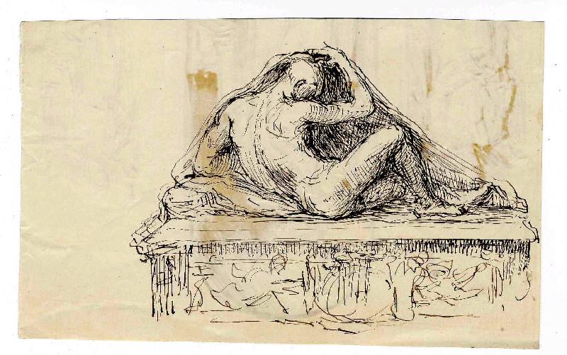 Projet de monument funéraire