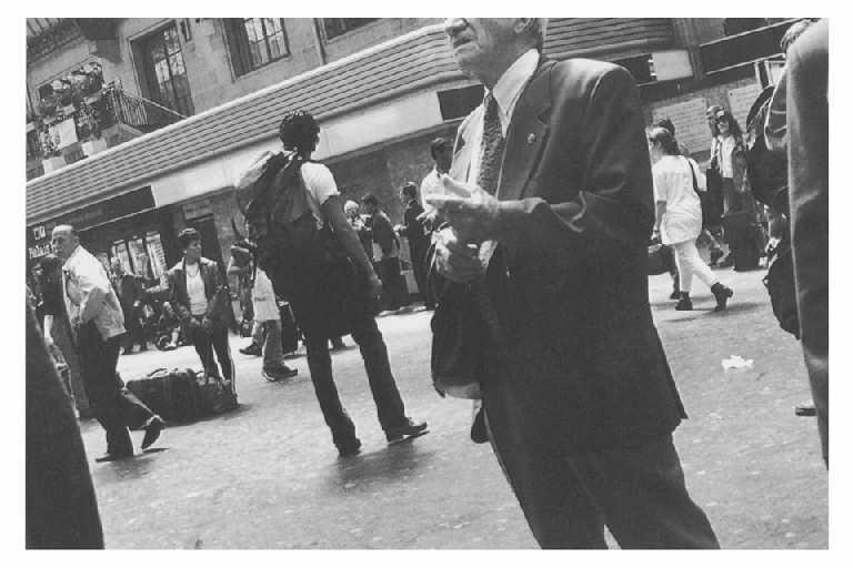 Gare de l'Est. 1996 ; série Train quotidien