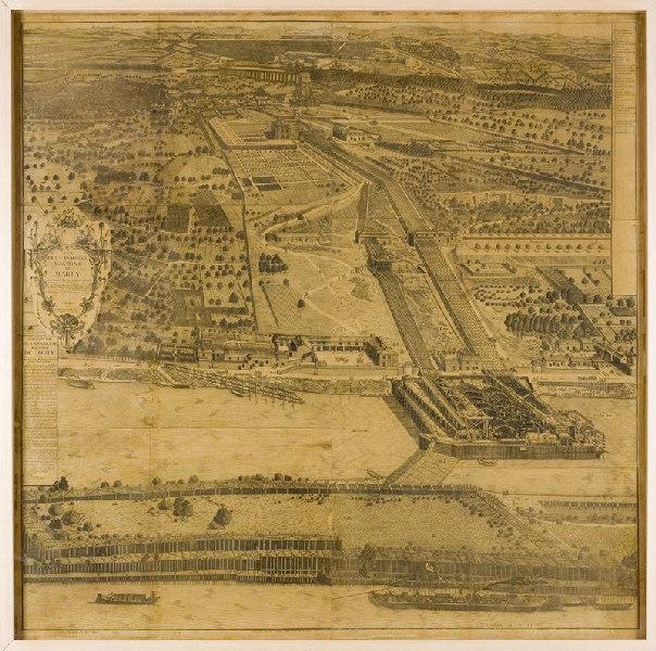 Vue et description de la fameuse machine de Marly