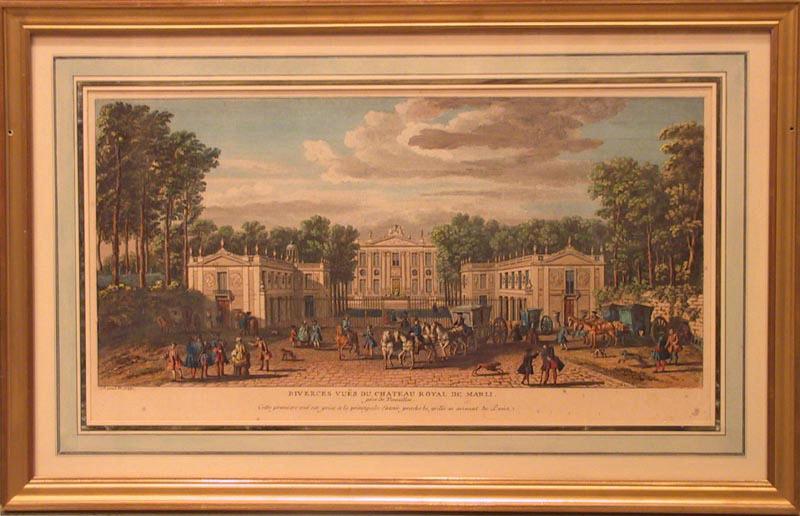 Entrée du château de Marly