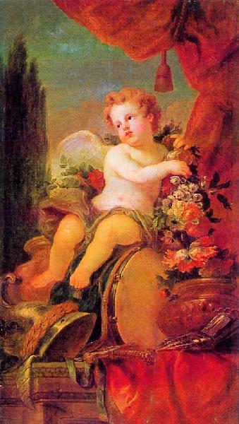 Putto et casque