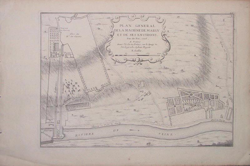 Plan général de la Machine de Marly et de ses environs