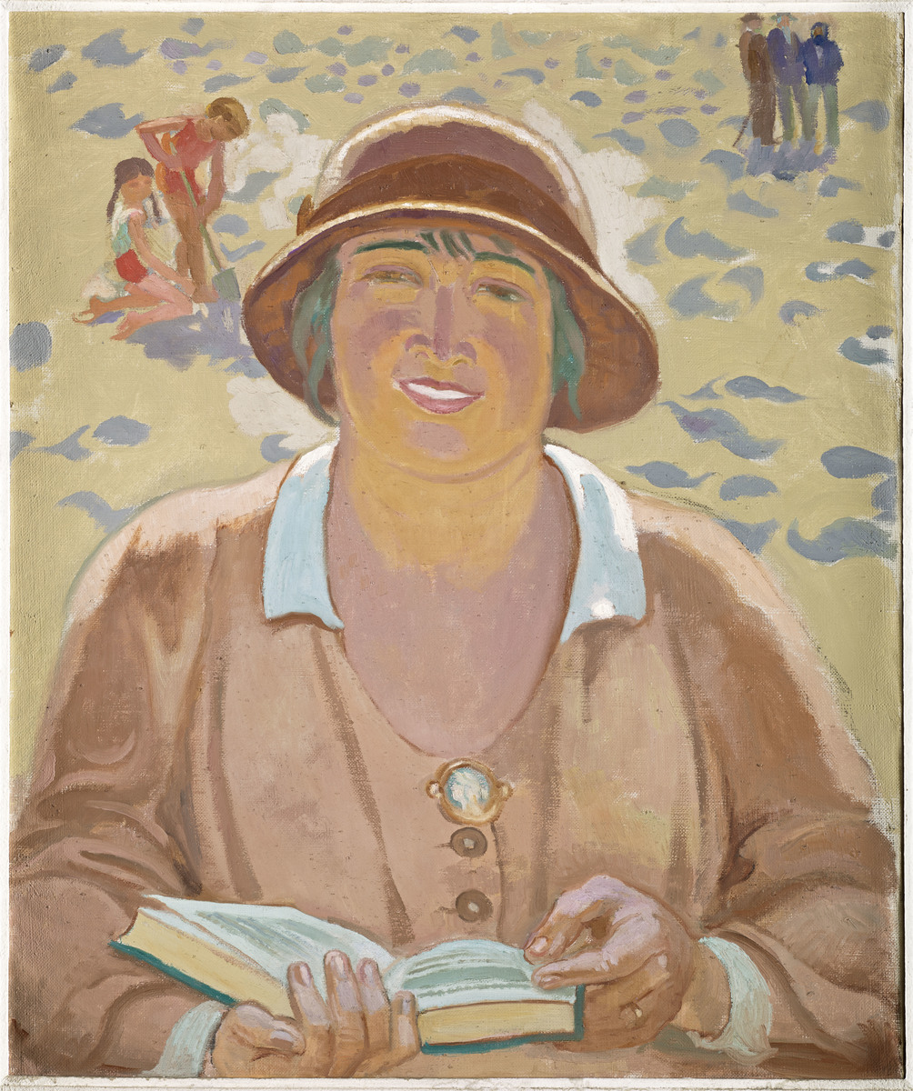Portrait de Lisbeth au soleil de plage