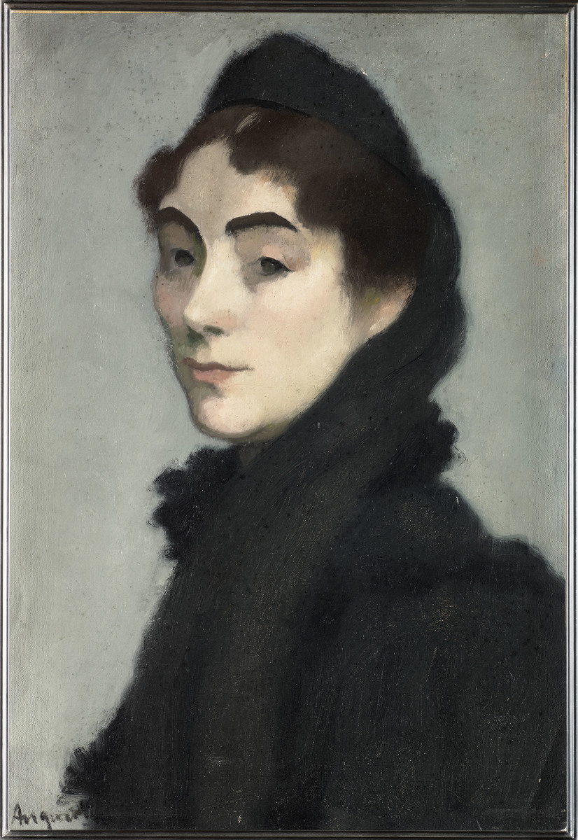 Femme en noir