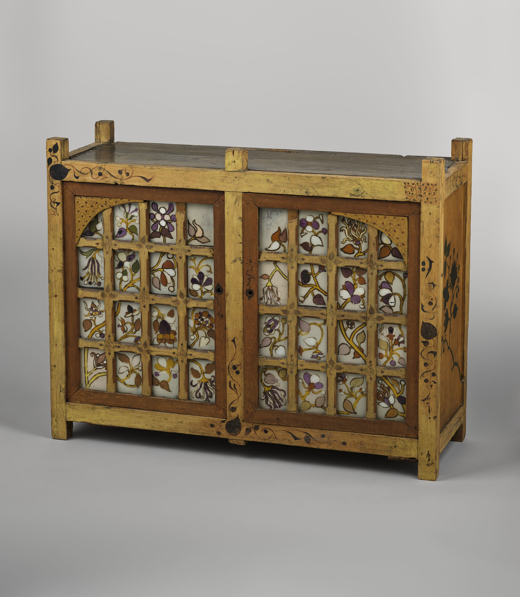 Ainsi qu'en cette armoire… ; Cabinet, partie supérieure (titre du registre d'inventaire)