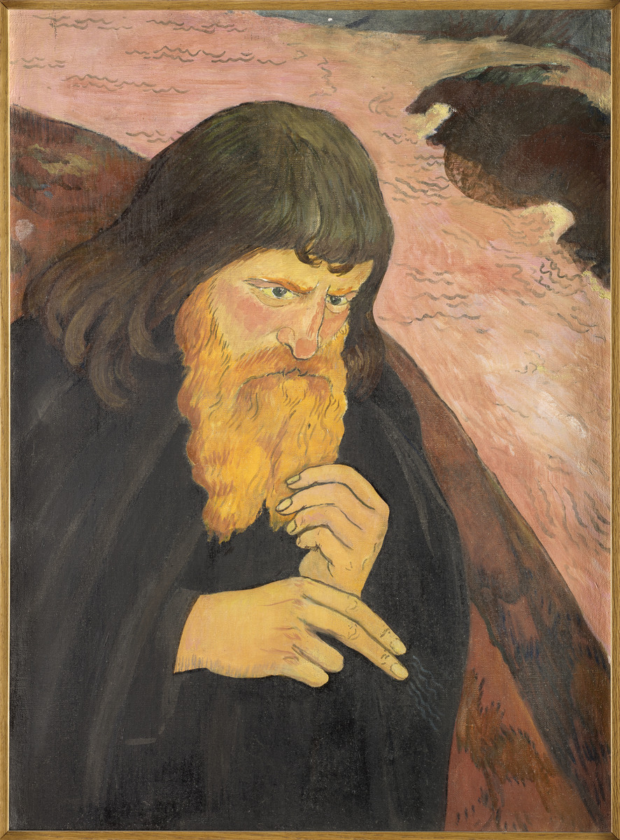 Le Nabi à la barbe rutilante ; Le Nabi à la barbe rutilante, Portrait de Paul Sérusier (titre du registre d'inventaire)