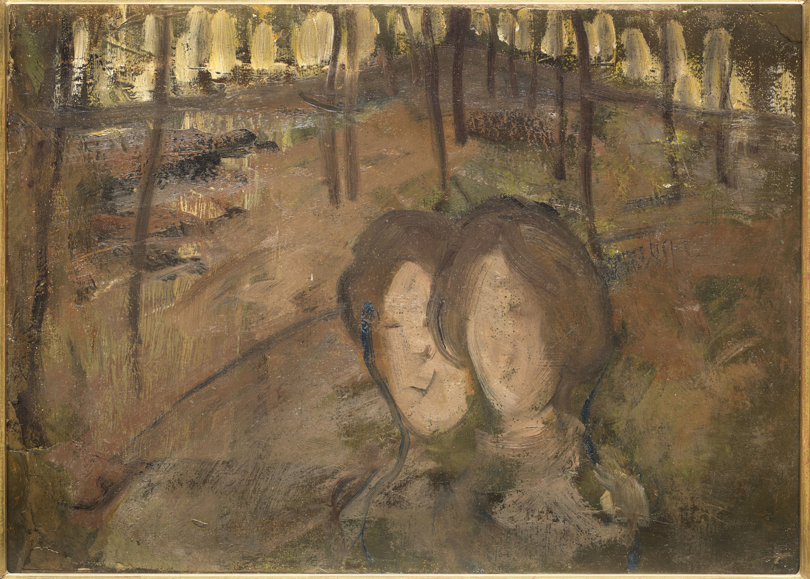 Femmes dans un bois