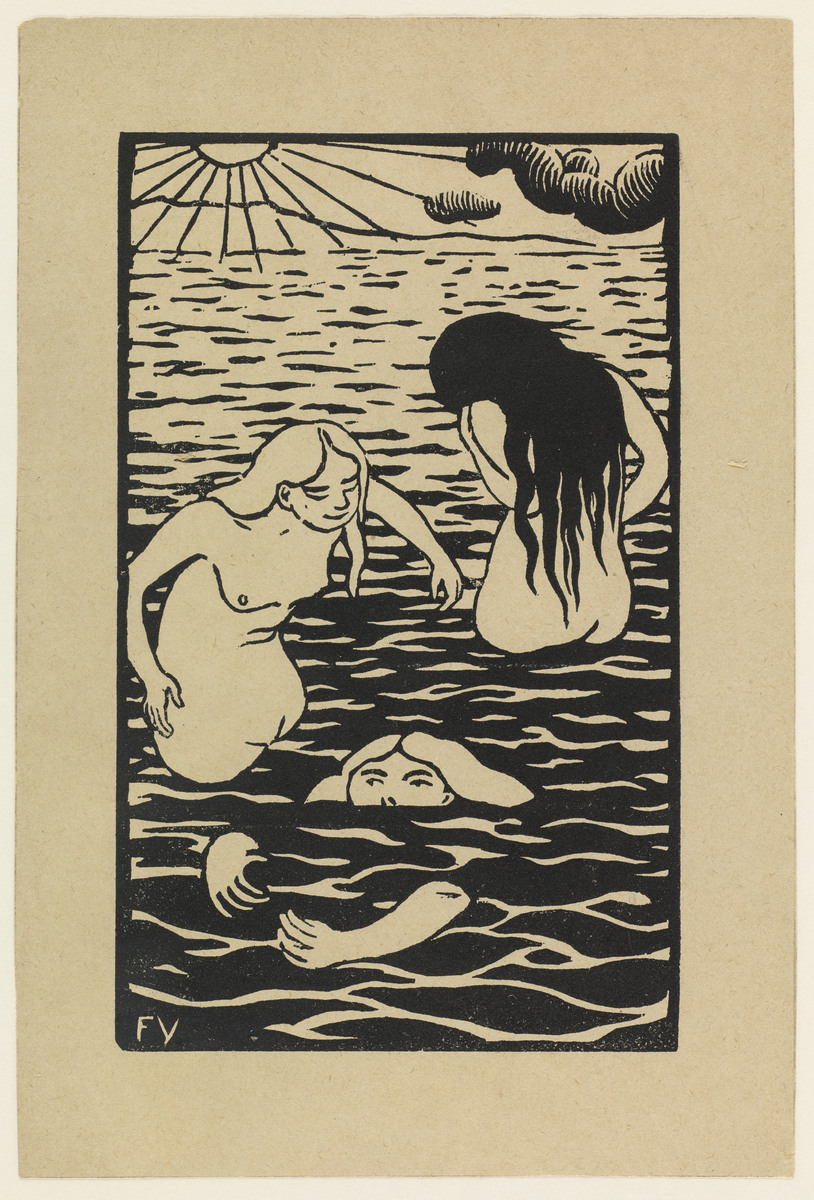 Les Trois Baigneuses ; Les Baigneuses (titre du registre d'inventaire)