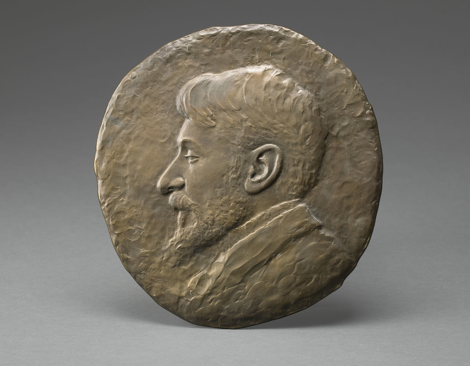 Profil de Paul Ranson, médaillon ; Portrait de Paul Ranson (titre du registre d'inventaire)