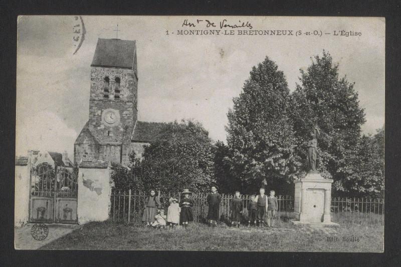 1 - MONTIGNY-LE-BRETONNEUX (S -et-O.) - L'Église
