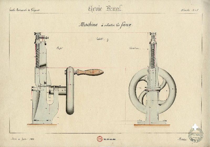 machine à rebattre les faux