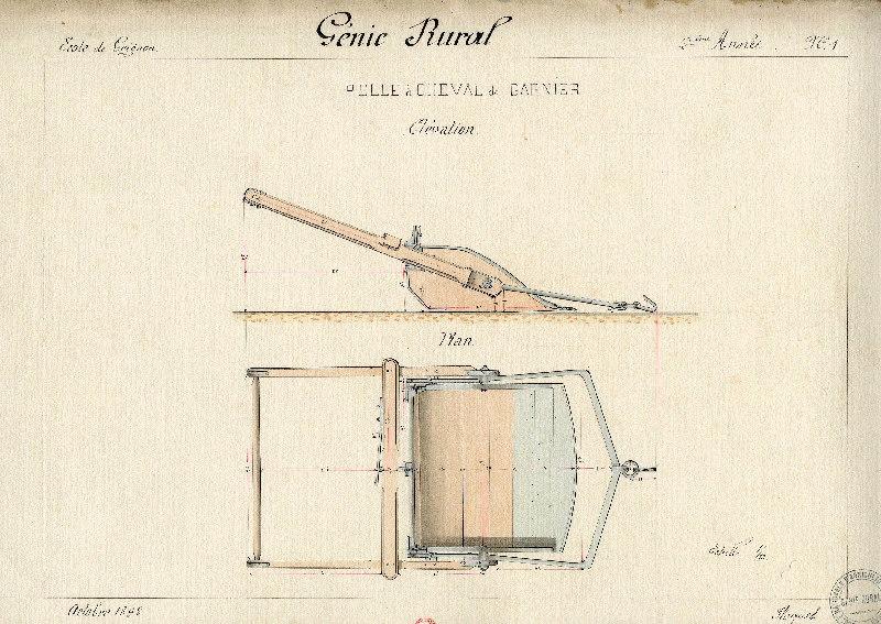 pelle à cheval de Garnier