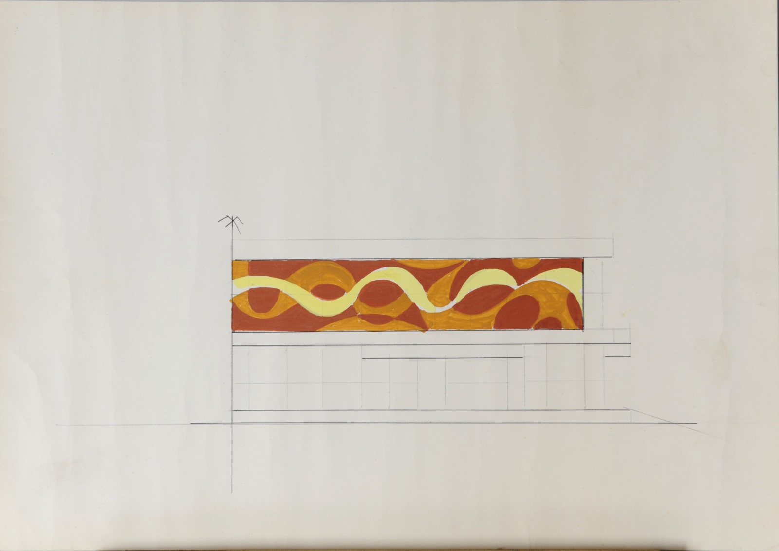 [Frise pour l'église de Maurepas]