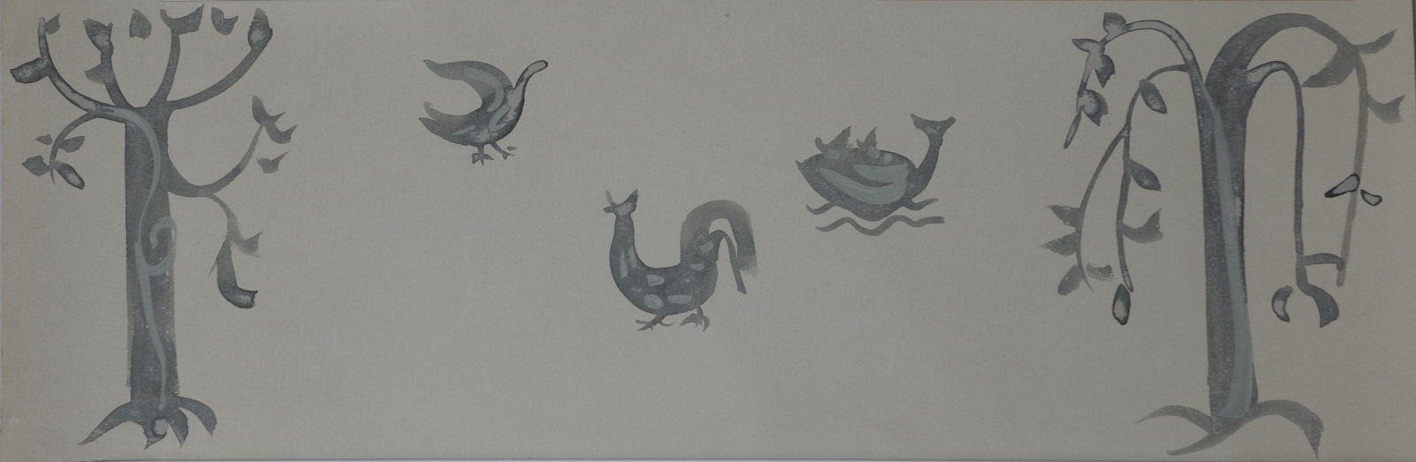 [Animaux et arbres  ] " en relief"