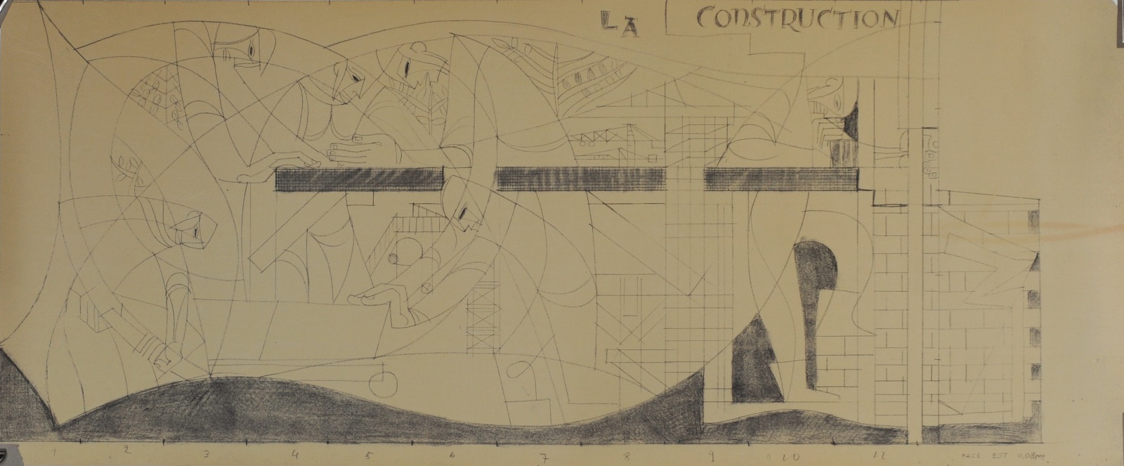 LA CONSTRUCTION façade est