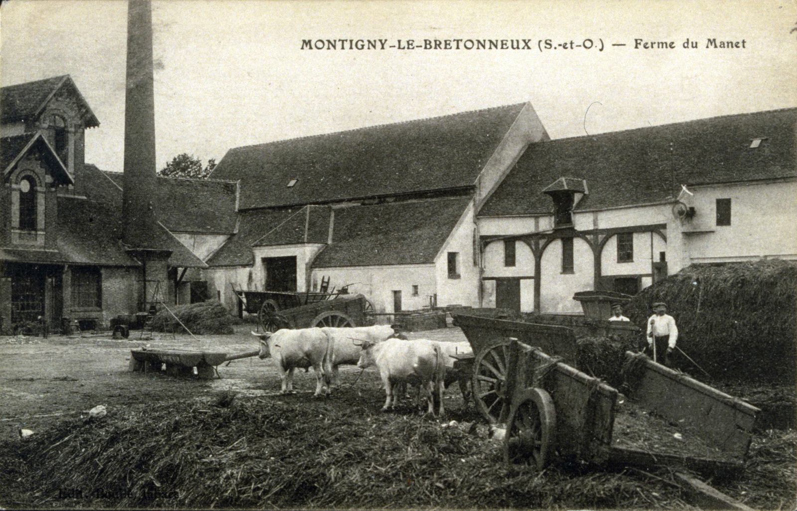 MONTIGNY-LE-BRETONNEUX (S.-et-O.) - Ferme du Manet