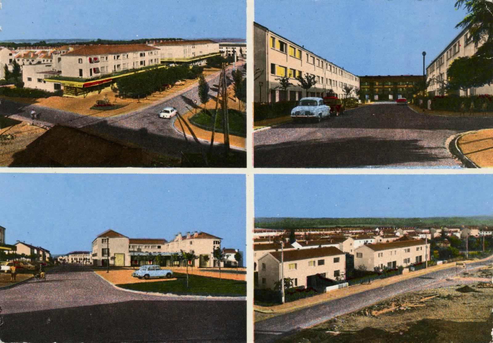 VILLEPREUX (S.-et-O.). B. Résidence de la "HAIE-BERGERIE". Avenue de Touraine - Avenue du Languedoc, Rue d'Anjou - Avenue des Clayes.