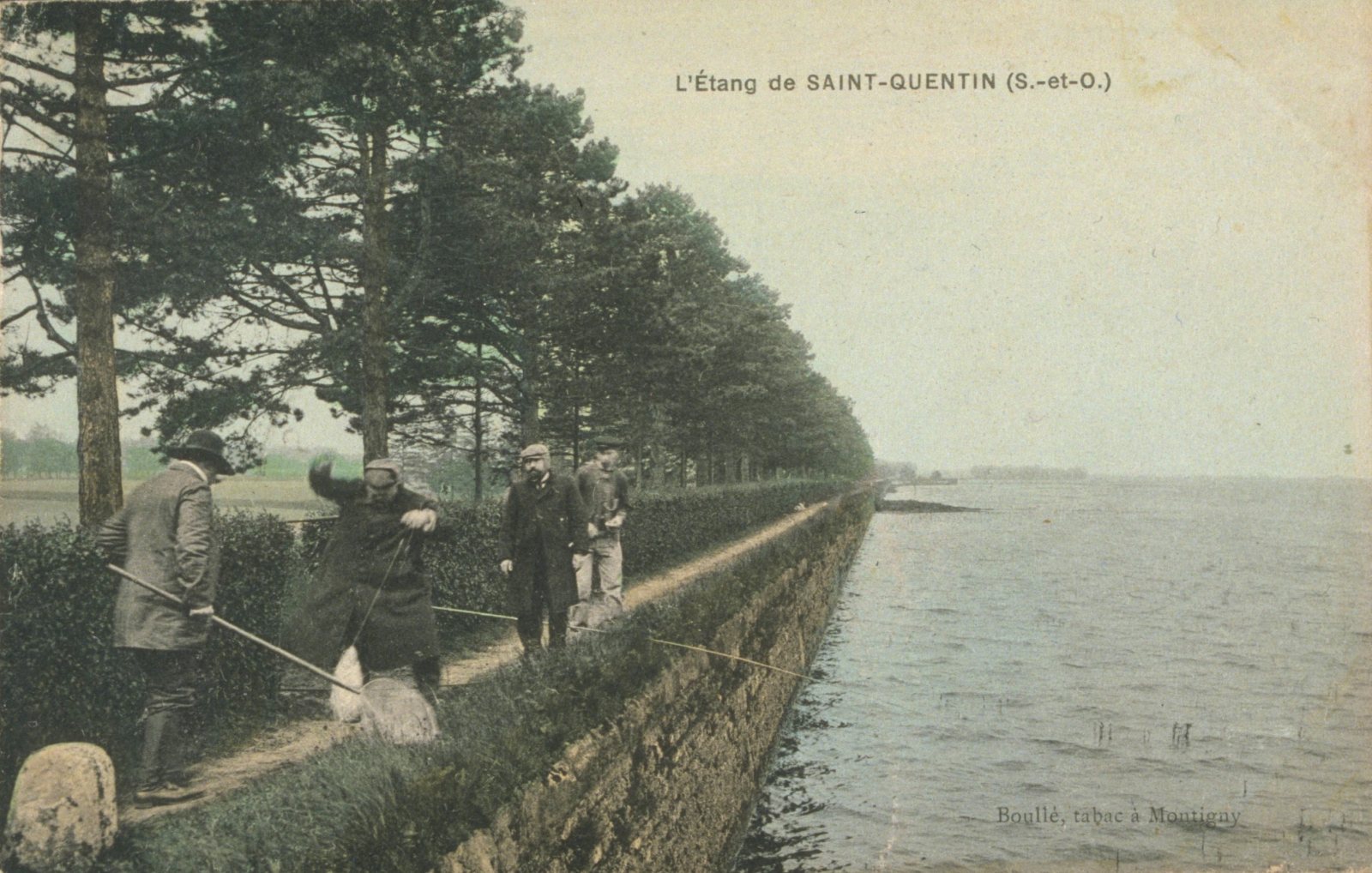 L'Étang de SAINT-QUENTIN (S.-et-O.)