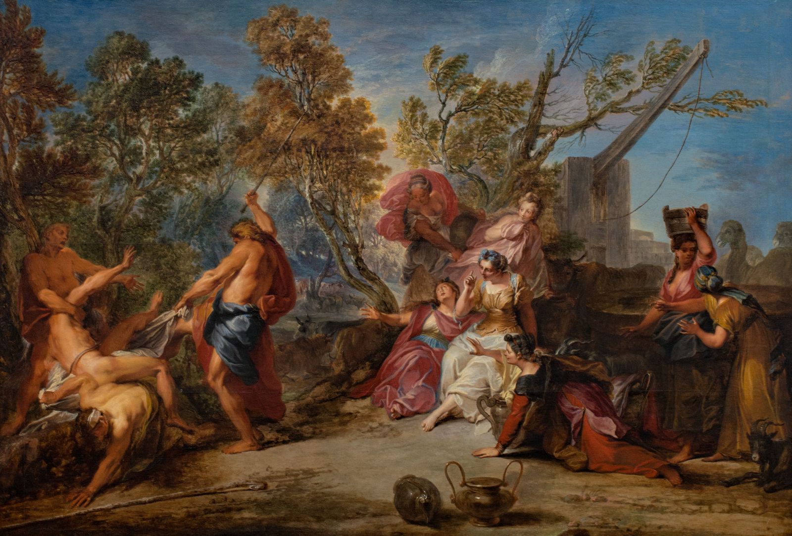 Moïse et les filles de Jéthro