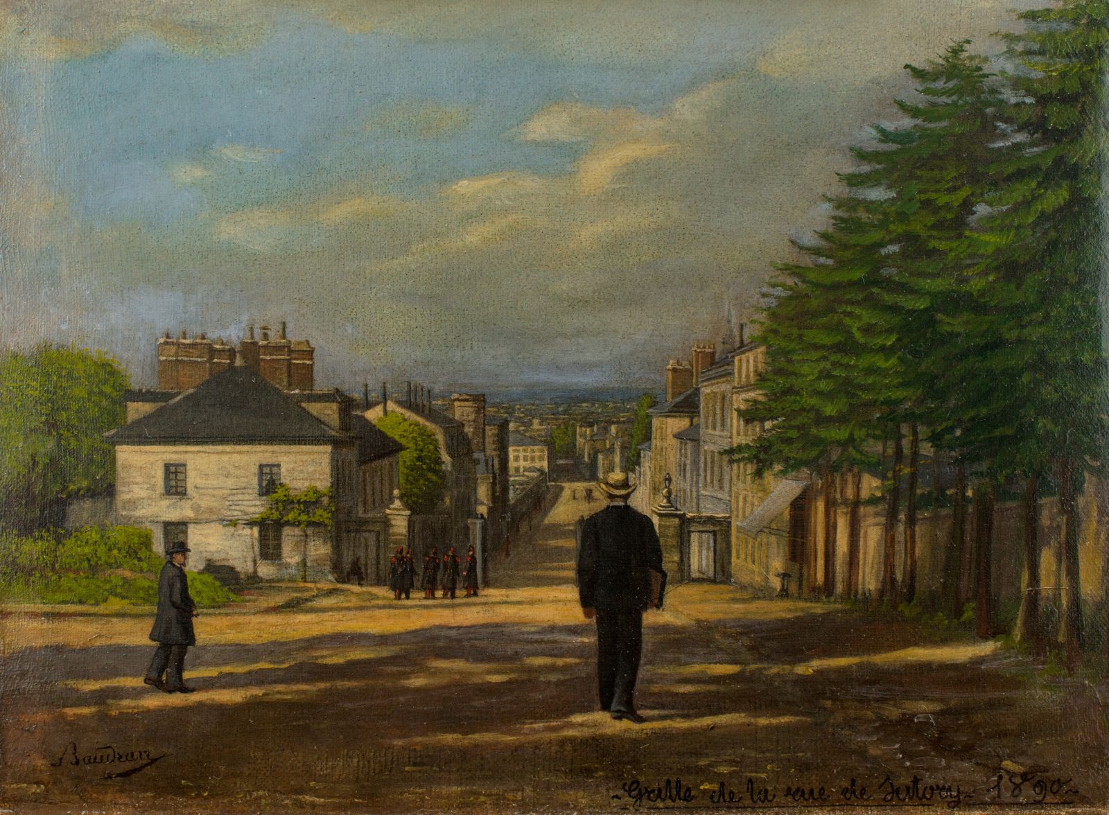 La grille de la rue de Satory