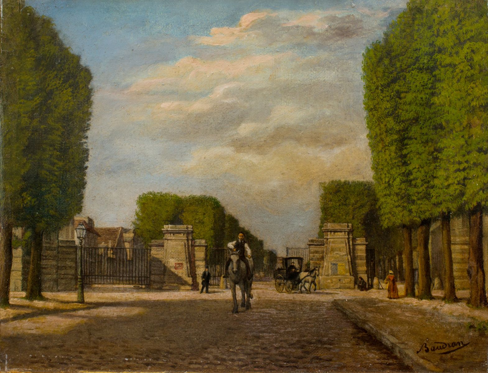 La grille du boulevard du Roi